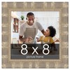 PosterPalooza | 8x8 Wide Bamboo Picture Frame, UV Acrylic, 4 Finishes - Brown, Black, Silver, and Natural - 2 of 4