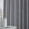HLC.ME Emily Faux Linen Semi Sheer Light Filtering Back Tab Pocket Lightweight Window Curtains Drapery, 2 Panels - 3 of 4