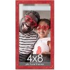 PosterPalooza | Panoramic Shabby Chic Red Picture Frame - UV Acrylic, Foam Board Backing, Hanging Hardware - 2 of 4