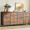 14 Drawer Dresser, 63 Inch Dresser TV Stand with Power Outlet - 3 of 4