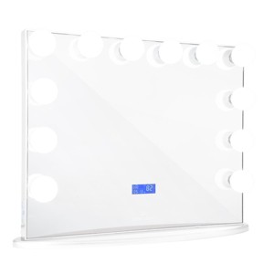 Impressions  Vanity Hollywood Glow XL Vanity Mirror with 12 LED Bulbs Dressing Makeup Mirror Dual Power Outlets - 1 of 4