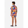 OppoSuits Teen Boys Summer Set - Printed Top And Shorts - 2 of 4