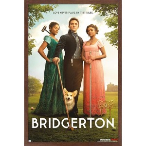 Trends International Netflix Bridgerton: Season 2 - Trio One Sheet Framed Wall Poster Prints - 1 of 4