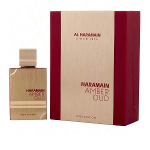 Al Haramain Amber Oud Ruby By Al Haramain Unisex Bitter Almond, Saffron, Egyptian Jasmine, Cedar, Ambergris, Musk Eau De Parfum Spray 2 Oz - 1 of 1