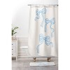 Deny Designs April Lane Art Bows Shower Curtain - 3 of 3