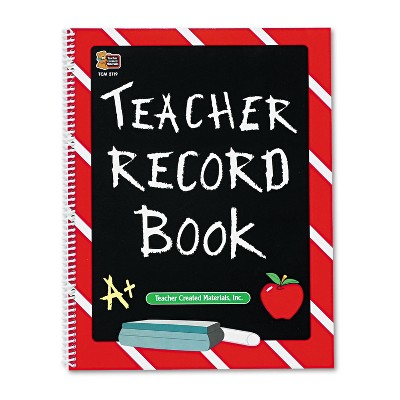 Teacher Created Resources Record Book Spiral-Bound 11 x 8-1/2 64 Pages 2119
