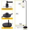 Whizmax Industrial Floor Lamp, Dimmable LED Standing Lamp with Remote & Foot Switch, Modern Tall Corner Light for Living Room, Bedroom, Office - 3 of 4