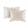 PDTEND King/Cal King Size 3-Piece Lightweight Reversible Quilt Set with Scalloped Edges - 4 of 4