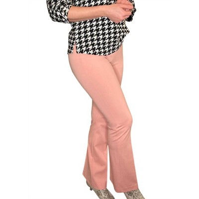 Women's Pants Wide Band Flare Leg - Slimsation By Multiples