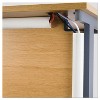 D-LINE Decorative Desk Cord Cover 60" x 2" x 1" Cover White R5FT5025W - 4 of 4