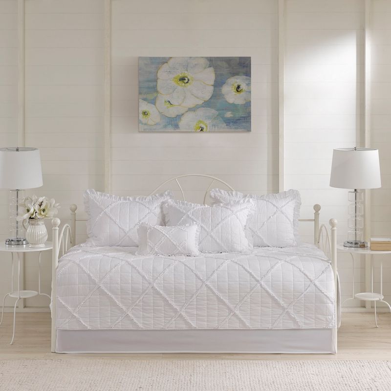 White Robin Daybed Cover Set, 3 of 9
