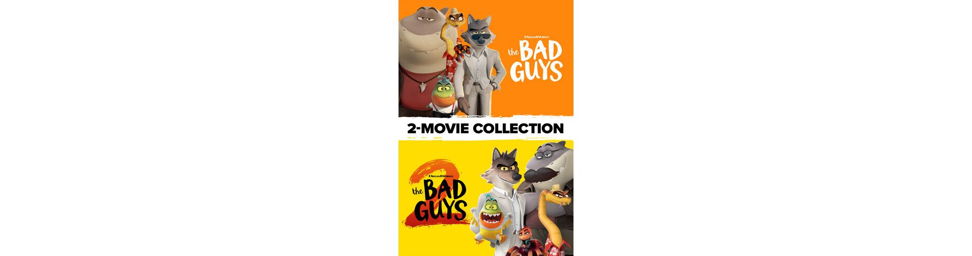 The Bad Guys: 2-Movie Collection (DVD)(2025)