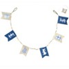 The Lakeside Collection Blue and White Plaid Easter Collection - Garland - 2 of 4