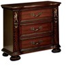 NicBex Nightstand with Drawers, Side Table with Hanging Pulls and Finish Top,Classic Bedside Table for Bedroom,Living Room - 2 of 4