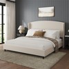 RealRooms Valencia Wingback Platform Bed Frame - 3 of 4