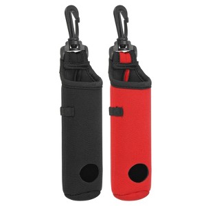 Unique Bargains Water Resistant Durable Portable Golf Ball Carry Bag with Clip 2 Pcs - 1 of 3