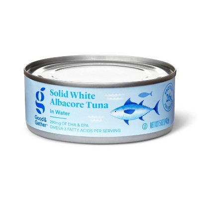 Solid White Tuna in Water - 5oz/4pk - Good &#38; Gather&#8482;