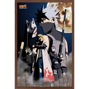 Trends International Naruto Shippuden - Kakashi Key Art Framed Wall Poster Prints - 1 of 4