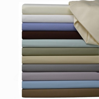 Sage Green Queen Size Cotton Fitted Sheet