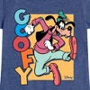Girls' - Disney - Goofy Fitted Short Sleeve Graphic T-Shirt - 2 of 4