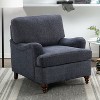NicBex Polyester Accent Chair,Upholstered Living Room Chairs with Mid-Height Backrest and English Roll Arm,Accent Chairs for Living Room - 2 of 4