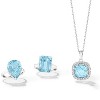 Ross-Simons 14.00 Carat Blue Topaz Ring in Sterling Silver - 4 of 4