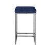 Meridian Furniture,Nicola Navy Velvet Stool, Set of 2 - 2 of 4