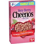 General Mills Family Size Very Berry Cheerios Cereal - 18.6oz