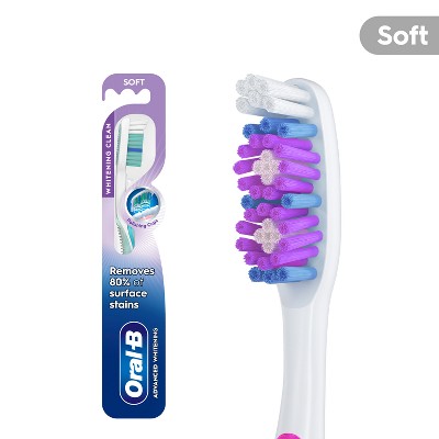 Oral-B Vivid Advanced Whitening Manual Toothbrush - Soft