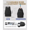 Lightweight Waterproof Gym Backpack, Sports Bag with Shoe and Wet Pockets, Durable for Workout & Travel - 2 of 4