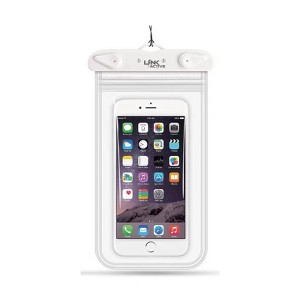 Link Waterproof Cell Phone Bag Up to 10.5" Underwater Dry Bag  IPX8 Fits iPhone 13 Pro Max/12/11/XR/X, Galaxy S22/S21, Note 20, Pixel/OnePlus & More Great For Showers, Vacations or Swimming - 1 of 4