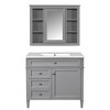 YOOCOZZ 36'' Bathroom Vanity with 2 Soft Closing Doors and 4 Drawers - 2 of 4