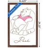 Trends International Disney Simple Moments Line Art - Pooh Framed Wall Poster Prints - 3 of 4
