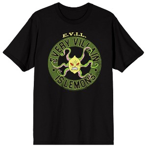 Spongebob Squarepants Every Villain Is Lemons Adult Black Crew Neck Short Sleeve T-shirt - 1 of 4