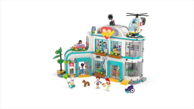 LEGO Friends Heartlake City Hospital Toy Pretend Playset 42621, 2 of 8, play video