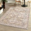 Darija Ornate Geometric Medallion Area Rug  - JONATHAN Y - 3 of 4