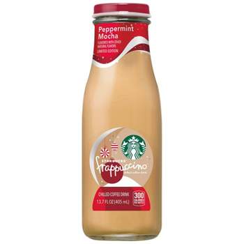 Starbucks Frappuccino Peppermint Mocha Coffee Drink - 13.7 fl oz Glass Bottle