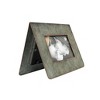 Storied Home Galvanized 2-Sided Standing Picture Frame, 3 x 5 Photo - 4 of 4