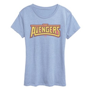 Women's - Marvel - Avengers Logo Tonal Short Sleeve Graphic T-Shirt - 1 of 3