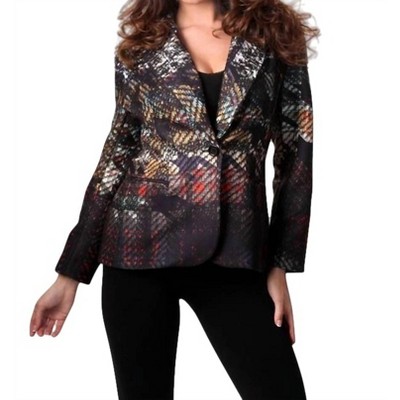 Women's Graphic Blazer - ANGEL