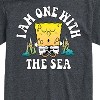 Men's - SpongeBob SquarePants - I am One With The Sea Short Sleeve Graphic T-Shirt - 2 of 4