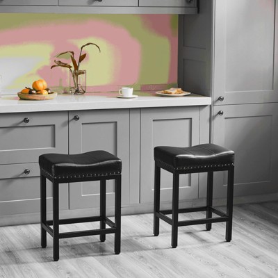 MAYEERTY Bar Stools Set of 2, Kitchen Stools for Kitchen Island, Dining Table