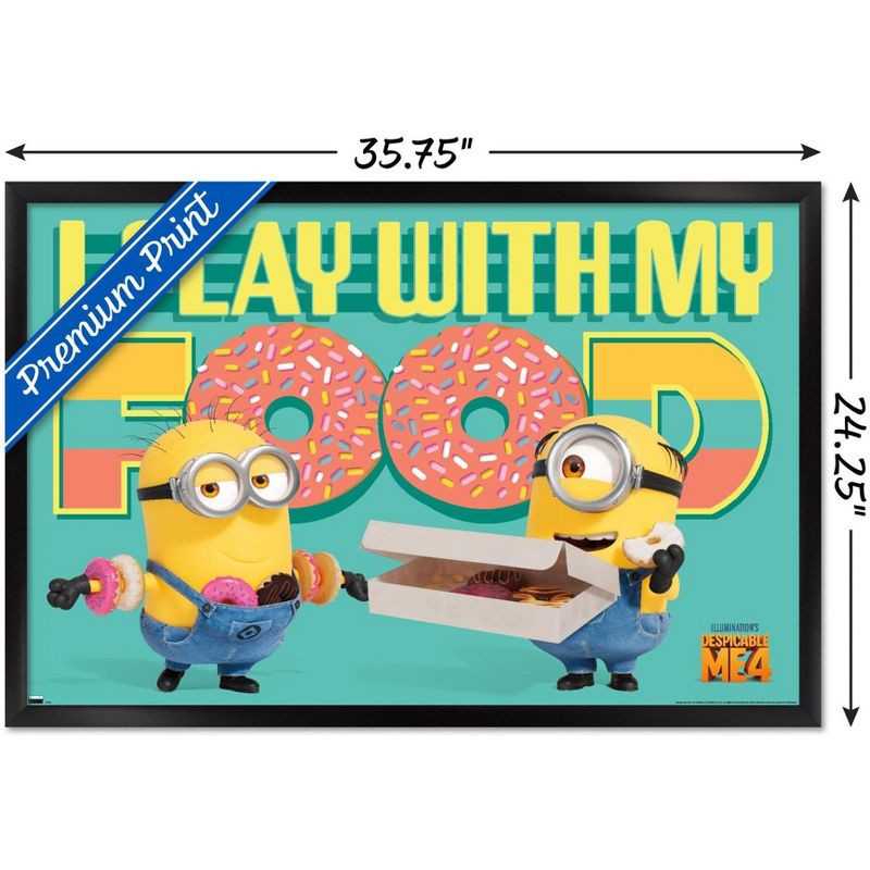 Trends International Illumination Despicable Me 4 - Donuts Framed Wall Poster Prints, 3 of 7