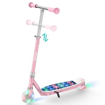 Mastgoal Electric Scooter for Kids with Adjustable Handlebar and LED Lights