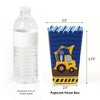 Big Dot of Happiness Construction Truck - Baby Shower or Birthday Party Favor Popcorn Treat Boxes - Set of 12 - 2 of 4