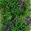 Nearly Natural 20"x40" UV Resistant Borneo Jungle Artificial Living Wall Panel Green - 4 of 4