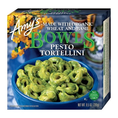 Amy's Frozen Pesto Frozen Tortellini Bowls - 9.5oz