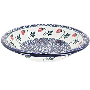 Blue Rose Polish Pottery 402 Millena Soup Plate - 1 of 1