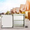VEVOR NEMA Steel Case, 24x20x9'' NEMA 4X Fiberglass Electric Enclosure, IP66 Water & Dust Resistant,Includes Mounting Plate (60x50x23 cm), Light Gray - 2 of 4