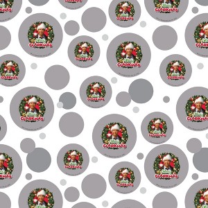 Christmas Vacation Merry Clarkmas Gift Wrap 30" x 72" - 1 of 4